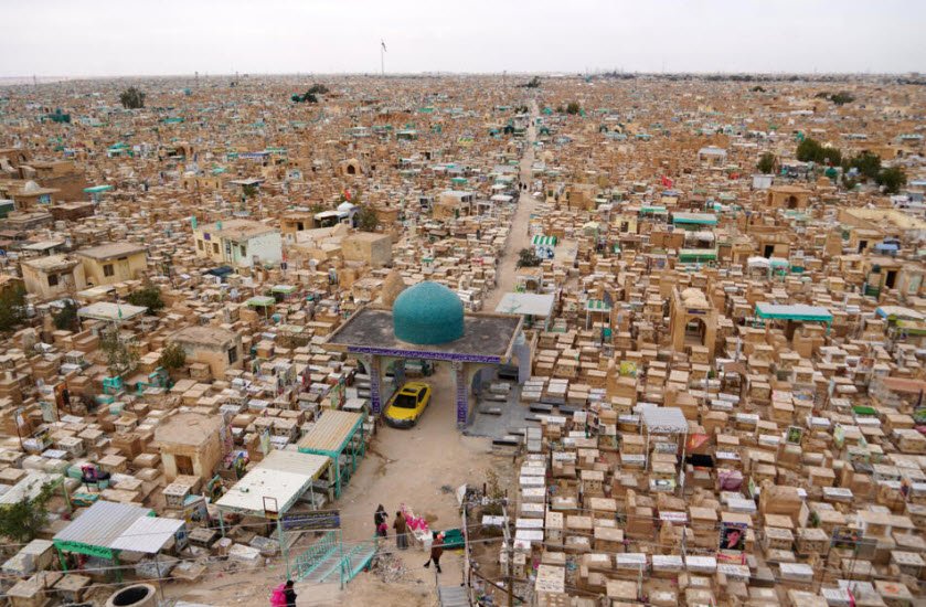 Wadi Al-Salam Cemetery, Najaf, Iraq